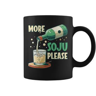 More Soju Please Korean Drink Lover Coffee Mug - Thegiftio UK
