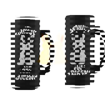 Somebunny Loves 3D Modeling Cute Easter Bunny Enthusiast Coffee Mug | Mazezy