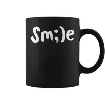 Sonrisa Mensaje Positivoea Amable Paz Amor Emoticon Regalo Taza de café - Regaloses