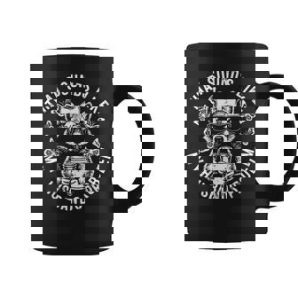 That Sounds Like My Husbands Problem Wife Raccoon Coffee Mug - Seseable