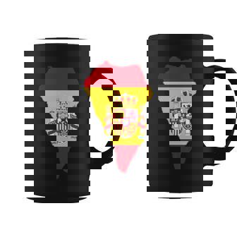 Spanien Flagge Im La Palma Umriss La Palma Tassen - Seseable