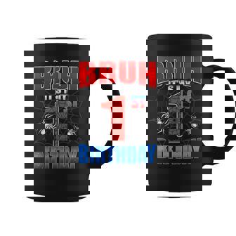 Spider Web 1 Years Old Bruh It's My 1St Birthday Boy Party Coffee Mug - Thegiftio