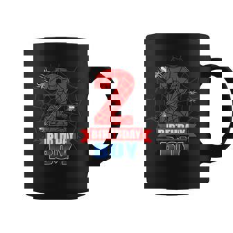 Spider Web 2 Years Old It's My 2Nd Birthday Boy Party Coffee Mug - Thegiftio