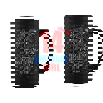 Spider Web Fourn 14 Years Old It's My 14Th Birthday Girl Coffee Mug - Thegiftio