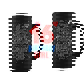Spider Web Sixn 16 Years Old It's My 16Th Birthday Girl Coffee Mug - Thegiftio