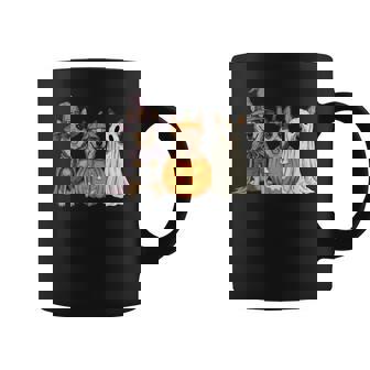 Spooky Ghost Blue Heeler Pumpkin Halloween Dog Lover Coffee Mug - Monsterry