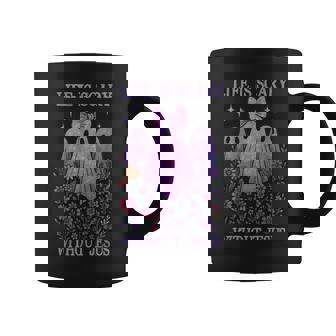Spooky Life Is Scary Without Jesus Christian Halloween Coffee Mug | Seseable FR