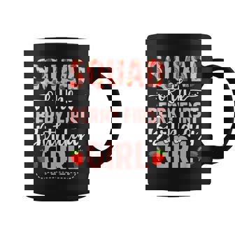 Squad Of The Berry First Birthday Girl Sweet Strawberry Coffee Mug | Mazezy