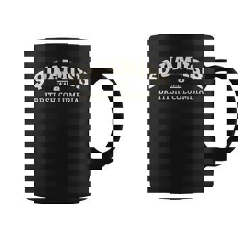 Squamish College Style Rock Climbing Area Coffee Mug | Mazezy