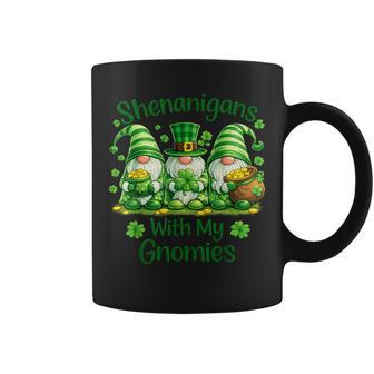 St Patrick's Day Shenanigans With My Gnomies Coffee Mug - Thegiftio