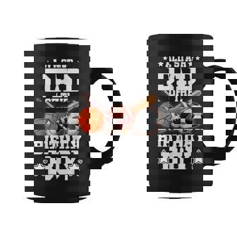 All Star Dad Of The Birthday Boy Basketball Soccer Sport Coffee Mug | Mazezy