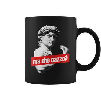 Statue De Ma Che Cazzo David Avec Geste De La Main Italienne Tasse - Cadeauxyz