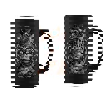 Steampunk Cat Kitty Kitten Steam Punk Coffee Mug | Mazezy