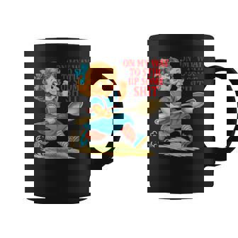 On My Way To Stir Up Adult Humor Sarcasm Saying Quote Coffee Mug | Seseable FR