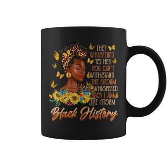 Storm Black History Month Melanin African Africa Queen Coffee Mug - Seseable