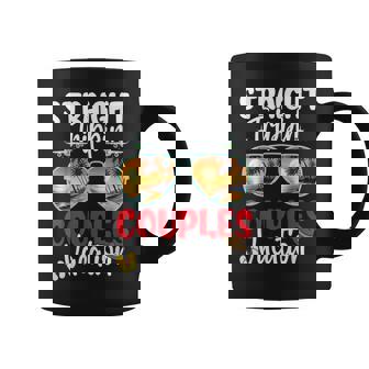 Straight Trippin Couples Trip 2025 Beach Summer Vacation Coffee Mug | Mazezy