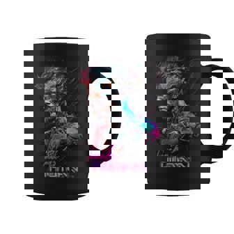 Subterráneo Oscuro Techno Rave Hombre Cyberpunk Futurista Taza de café - Regaloses
