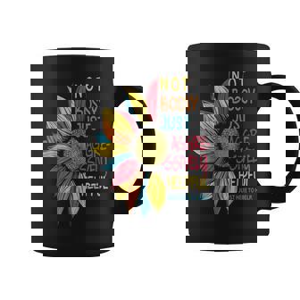 Sunflower Colorful Not Bossy Just Aggressively Helpful Coffee Mug - Monsterry