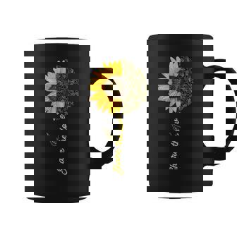 Sunflower Hands Asl Teacher Deaf People Asl Interpreter Coffee Mug - Monsterry