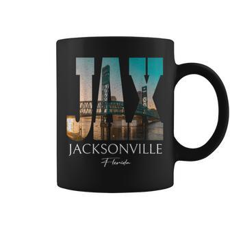 Sunset Jax Bridge Jacksonville Florida Fl Souvenir Coffee Mug - Thegiftio UK