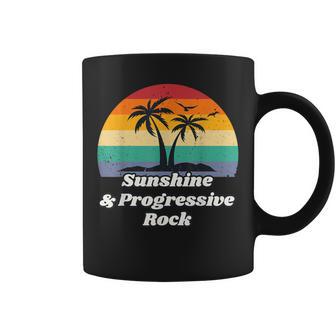 Sunshine & Progressive Rock Shirt For Rocker Prog Rock Coffee Mug | Mazezy