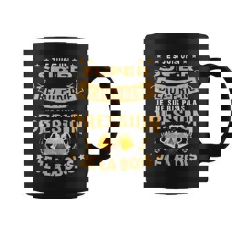 Super Beau-Frère Jeubis Pas La Pression Humour Apéro Tasse - Cadeauxyz