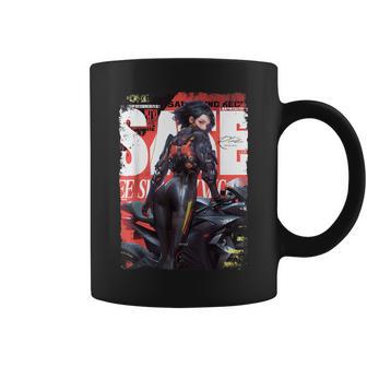Supersport Bike Superbike Pin-Up Girl Racing Motorcycle Coffee Mug - Thegiftio UK
