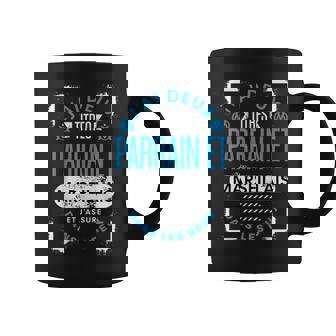 Supporter De Marseille Football Parrain Homme Humour Tasse - Cadeauxyz