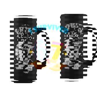 I Survived 100 Days Of 67 100Th Day School Teacher Student Coffee Mug | Mazezy
