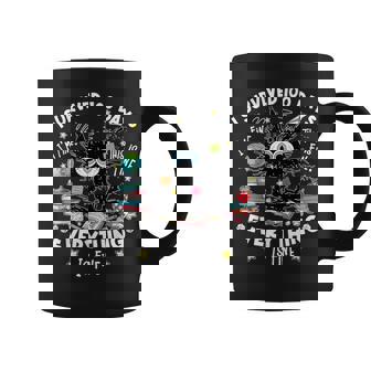 I Survived 100 Days Of School It's Fine I'm Fine School Cute Coffee Mug | Mazezy