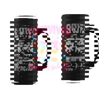 I Survived 67 33 Day Of School 100Th Day Of School Teacher Coffee Mug | Seseable FR