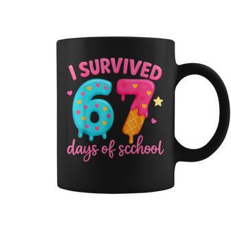 I Survived 67 Days Of School Classroom Fun Coffee Mug - Thegiftio UK
