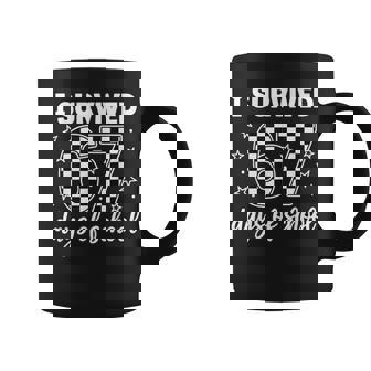 I Survived 67 Days Of School Students Teachers 100Th Days Coffee Mug | Mazezy