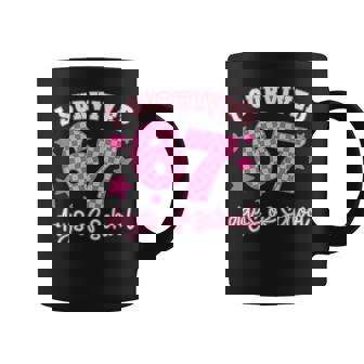 I Survived 67 Six Seven Days Of School Checkered Girl Coffee Mug | Seseable CA