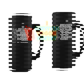 I Survived Vogon Poetry Vintage Coffee Mug | Mazezy