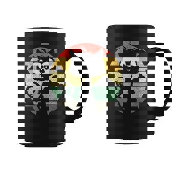 Süße Retro Katzeonnenuntergang Katzen Jahrgangintage Tassen - Seseable