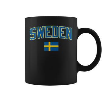 Sweden Flag Sverige Vintage Sweden Malmö Swedish Coffee Mug - Thegiftio UK