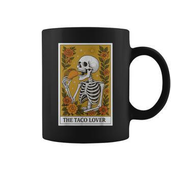 The Taco Lover Tarot Card Coffee Mug - Monsterry