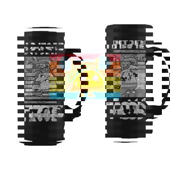 I Do It For The Tacos Mexican Workout Retro Taco Tuesday Coffee Mug | Mazezy