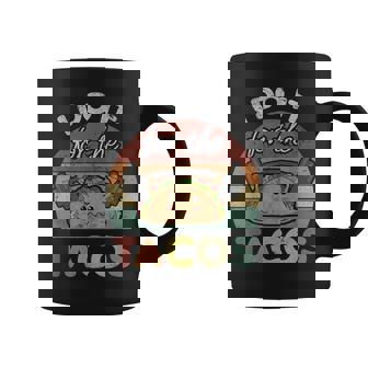 I Do It For The Tacos Quote Or Fun Weights Workout Coffee Mug - Thegiftio