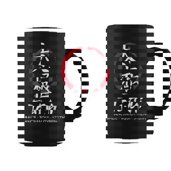 Tai Chi Body Mind Wellness Spiritual Yin Yang Martial Arts Coffee Mug | Mazezy