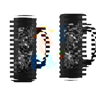 Talk Derby To Me Horse Racing Fan Horse Coffee Mug - Monsterry