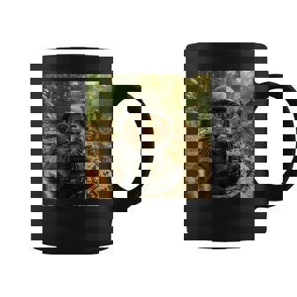 Tank Catelfie Avec Un Chat Patriotique Drôle Et Militaire Tasse - Cadeauxyz