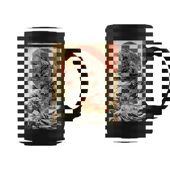 Tardigrade Water Bear Microbiology Kaiju Monster Japanese Coffee Mug | Seseable UK