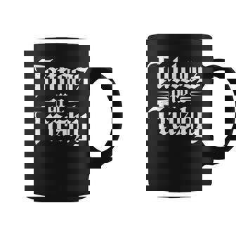 Tattoos Are Trashy Sarcastic Anti Tattoo Sarcasm Joke Coffee Mug - Monsterry