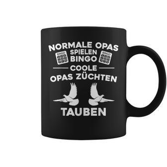 Taubenzüchter Brieftauben Tauben Coole Opas Bingo Tassen - Geschenkecke