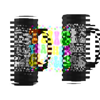 This Teacher 80S 90S Teachers's Day Glows Last Day Of School Coffee Mug - Monsterry