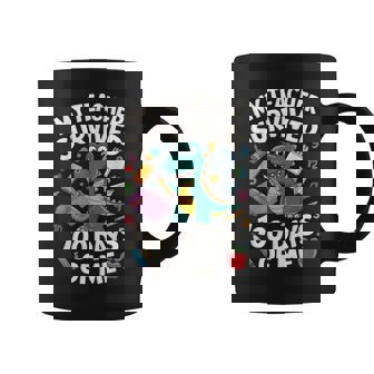 My Teacher Survived 100 Days Of Me Dinosaur 100 Days Coffee Mug | Mazezy