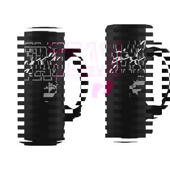 Team Girl Gender Reveal Party Baby Announcement Family Coffee Mug | Seseable FR