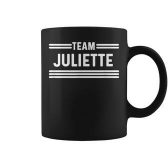 Team Juliette Nom De Famille Tasse - Cadeauxyz